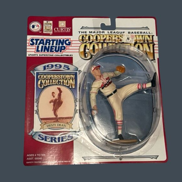 1995 Dizzy Dean MLB Cooperstown Collection Starting Lineup Figure Sealed - Picture 1 of 5